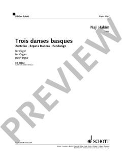 Trois danses basques von Naji Hakim (Download) 