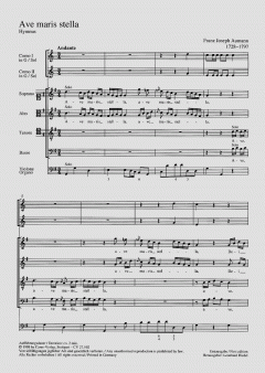 Ave maris stella von Franz Josef Aumann (Download) 