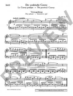 Der praktische Czerny 2 von Carl Czerny (Download) 