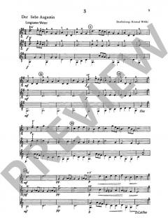 10 Deutsche Volkstänze 3 von Konrad Wölki (Download) 