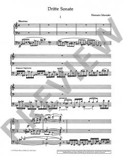 Dritte Sonate von Hermann Schroeder (Download) 