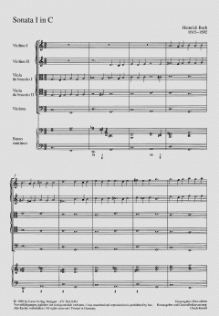 Zwei Sonaten a 5 (Heinrich Bach) 