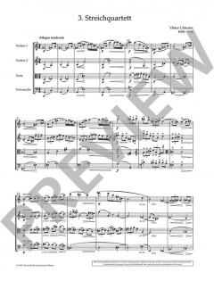 3. Streichquartett op. 46 von Viktor Ullmann (Download) im Alle Noten Shop kaufen