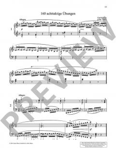 160 achttaktige Übungen op. 821 von Carl Czerny (Download) 