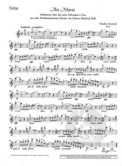 Ave Maria von Johann Sebastian Bach (Download) 