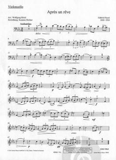 Après un rêve op. 7/1 von Gabriel Fauré (Download) 