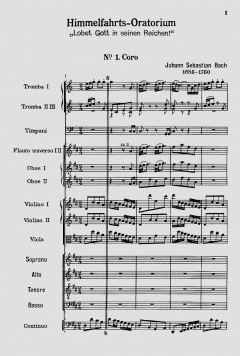Himmelfahrtsoratorium D-Dur BWV 11 von Johann Sebastian Bach (Download) 