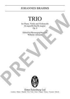 Klaviertrio Nr. 1 in H-Dur op. 8 (Johannes Brahms) 