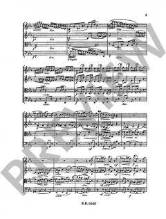 Streichquartett Es-Dur op. 51 B 92 von Antonín Dvořák im Alle Noten Shop kaufen