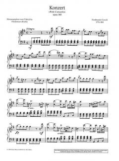 Konzert e-Moll op. 140 von Ferdinando Carulli (Download) 