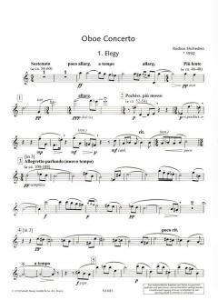 Oboe Concerto von Rodion Konstantinowitsch Schtschedrin (Download) im Alle Noten Shop kaufen