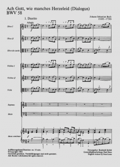 Ach Gott, wie manches Herzeleid von Johann Sebastian Bach 