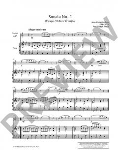 Sonata No. 1 von Jean-Xavier Lefèvre (Download) 