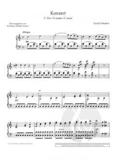 Konzert C-Dur von Joseph Schubert (Download) 