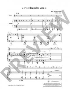 Der verdoppelte Vitalin von Hans Werner Henze (Download) 