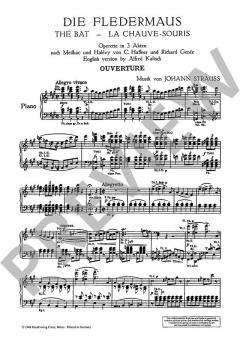 Die Fledermaus op. 362 von Johann Strauss (Sohn) 