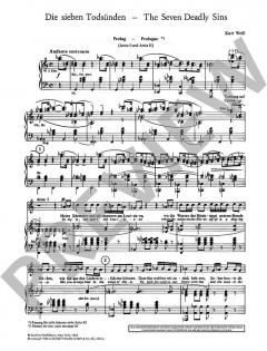 Die sieben Todsünden von Kurt Weill (Download) 