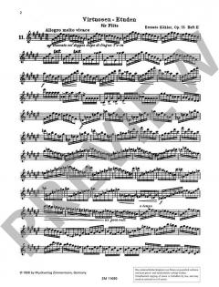 30 Virtuosen-Etüden op. 75 Heft 2 von Ernesto Köhler 