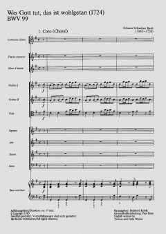 Was Gott tut, das ist wohlgetan (II) von Johann Sebastian Bach (Download) 