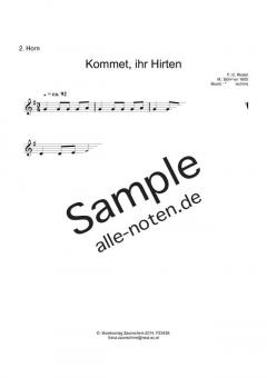 Kommet ihr Hirten 