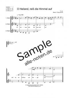 O Heiland, reiß die Himmel auf (Download) 
