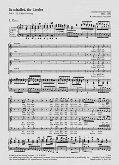 Erschallet, ihr Lieder (J.S. Bach) 