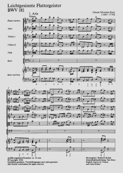 Leichtgesinnte Flattergeister (J.S. Bach) 