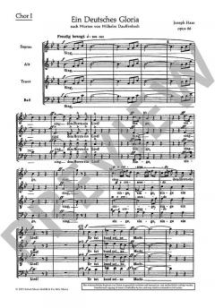 Ein Deutsches Gloria op. 86 von Joseph Haas (Download) 