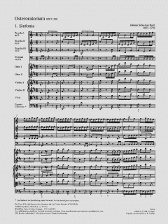 Oster-Oratorium BWV 249 von Johann Sebastian Bach (Download) 