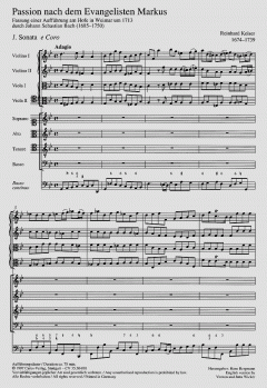 Markuspassion BWV 247 (Reinhard Keiser) 