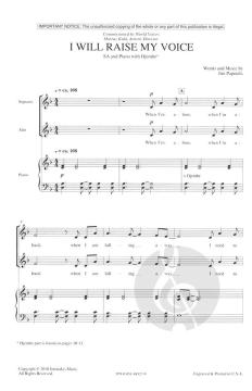 I Will Raise My Voice von Jim Papoulis 