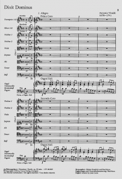 Dixit Dominus RV 594 von Antonio Vivaldi (Download) 