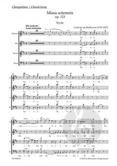 Missa solemnis op. 123 von Ludwig van Beethoven (Download) 