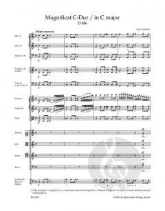 Magnificat C-Dur D 486 von Franz Schubert 