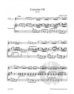 La Stravaganza op. 4 Band 2: Konzerte 7-12 von Antonio Vivaldi (Download) 