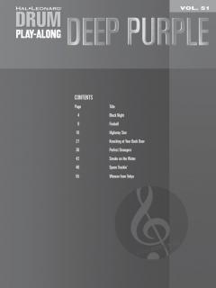 Drum Play-Along Vol. 51: Deep Purple 