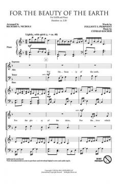 For the Beauty of the Earth von Conrad Kocher (Download) 