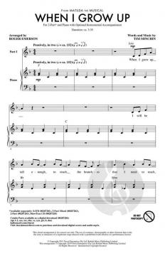When I Grow Up von Tim Minchin (Download) 