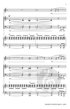Belmont Avenue - I Like It von Glenn Slater (Download) 