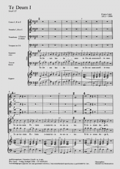Te Deum S27 (Franz Liszt) 