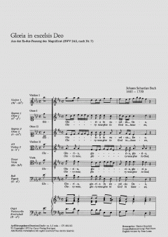 Gloria in excelsis Deo BWV 243a (J.S. Bach) 