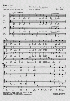 Locus iste; Iam lucis (Anton Bruckner) 