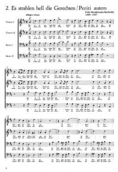 Zwei geistliche Männerchöre von Felix Mendelssohn Bartholdy (Download) 