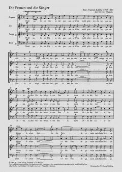 Die Frauen und die Sänger (Felix Mendelssohn Bartholdy) 