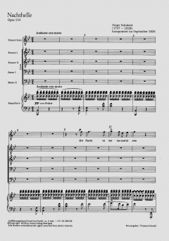 Nachthelle D892 (Franz Schubert) 