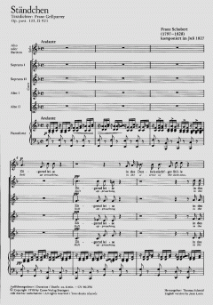 Ständchen D921 von Franz Schubert 
