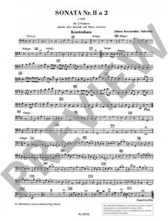 Streichersonate Nr. 2 in e-moll von Johann Rosenmüller im Alle Noten Shop kaufen (Einzelstimme)