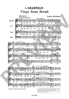 Graduale Nr. 4 von Anton Bruckner 