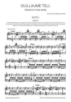 Guillaume Tell von Andre Ernest Modeste Gretry 