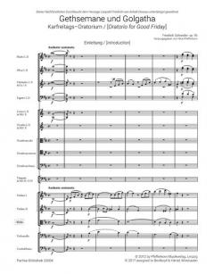 Gethsemane und Golgatha op. 96 von Friedrich Schneider 
